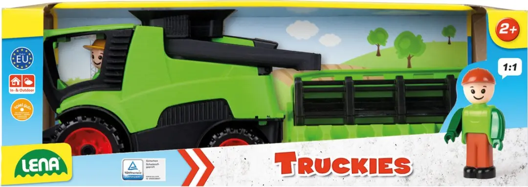 Lena Oogstmachine Junior SM01626 - 12x18cm Groen/Zwart