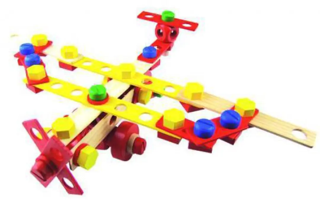 Vilac Houten Bouwset 106-delig - Multi