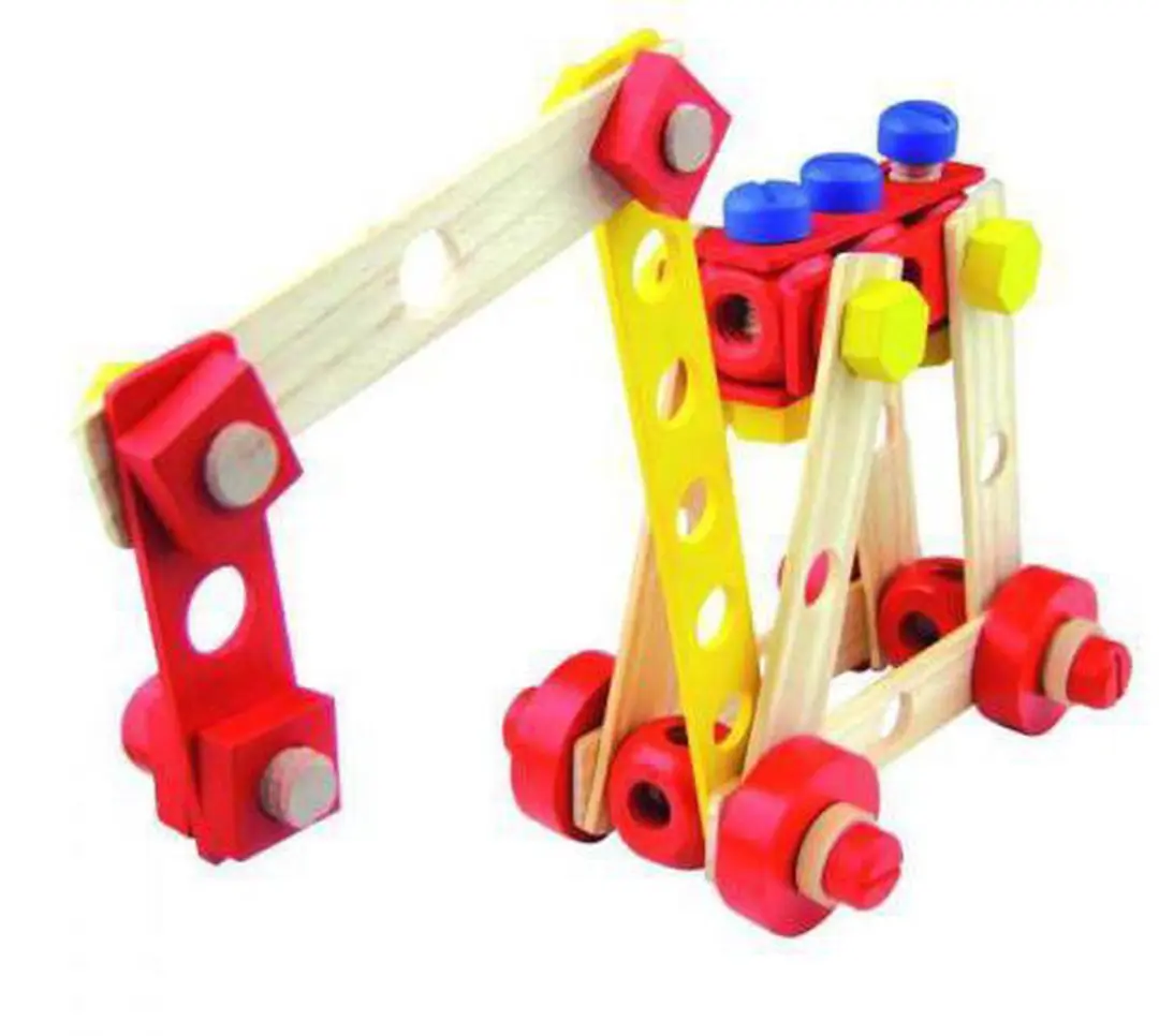 Vilac Houten Bouwset 106-delig - Multi