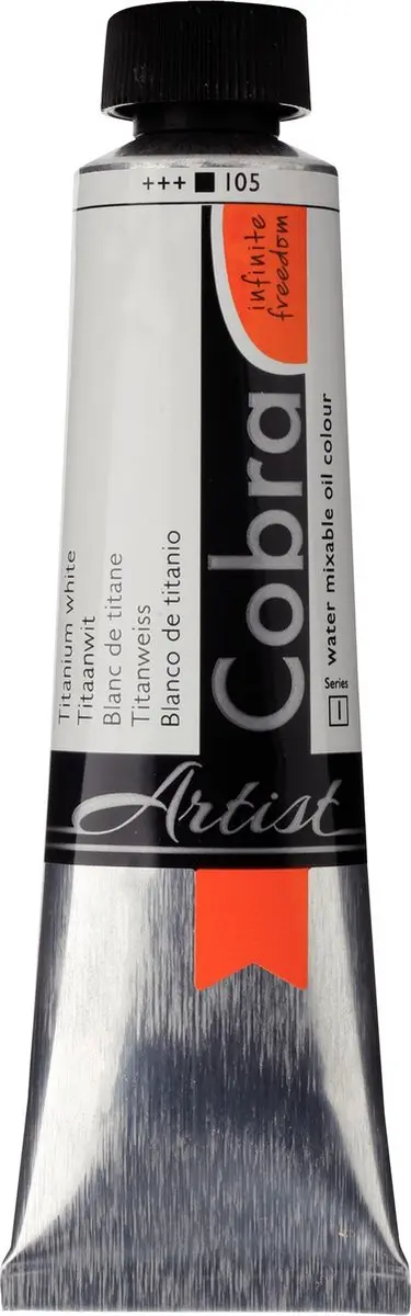 Cobra Artitst Olieverf Titaanwit 40ml