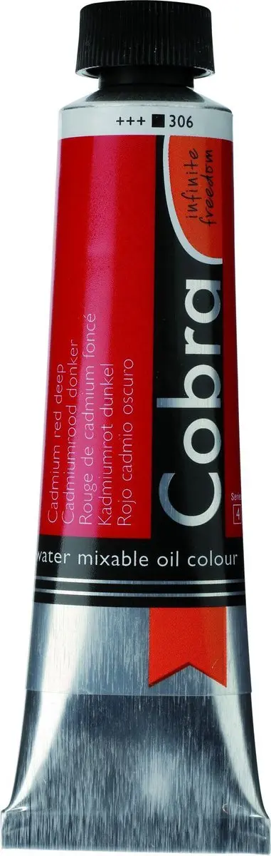 Cobra Artist Olieverf Cadmiumrood Donker 40ml
