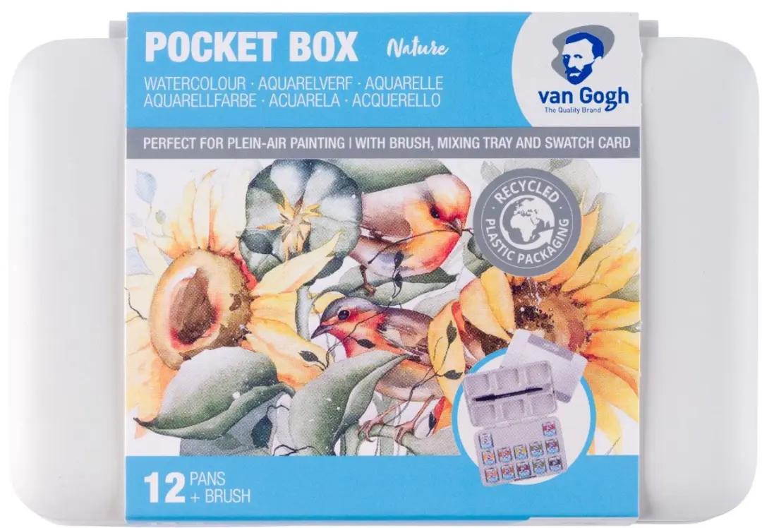Van Gogh Aquarelverf Pocket Box