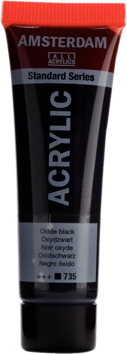 Royal Talens Amsterdam Acryl Oxyd Zwart 20ml