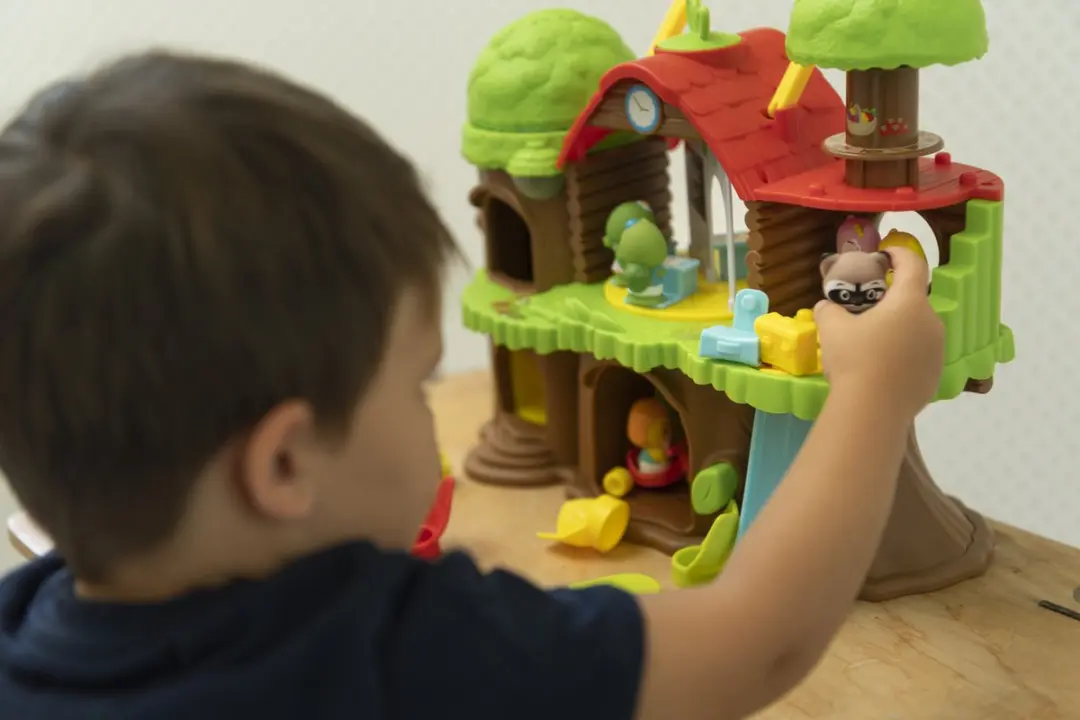Klorofil De School Speelset Poppenhuis - 13-delig - Interactief - afbeelding 6 van 6