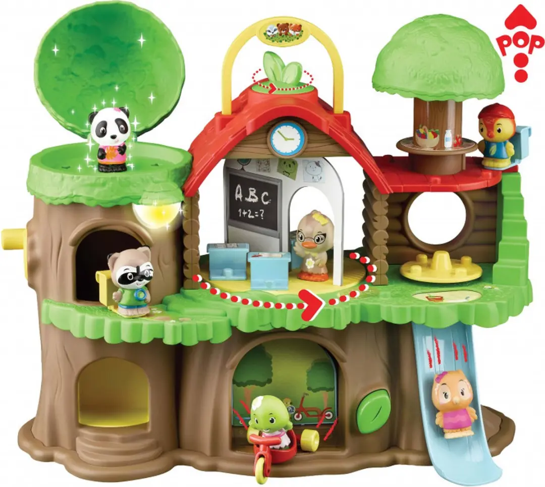 Klorofil De School Speelset Poppenhuis