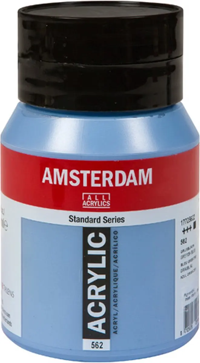 Amsterdam Standard Acrylverf 500ml - Grijsblauw