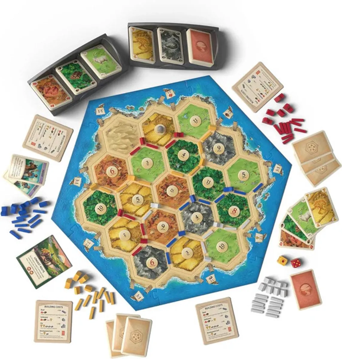 Asmodee Catan Basegame 6e Editie - 3-4 Spelers