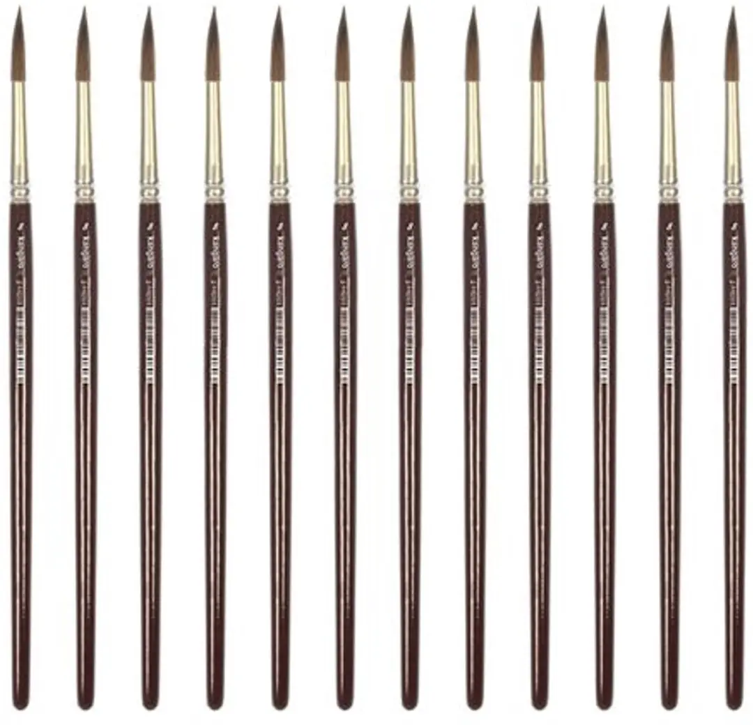 Kangaro Ronde Penseel M8 - 12 Stuks