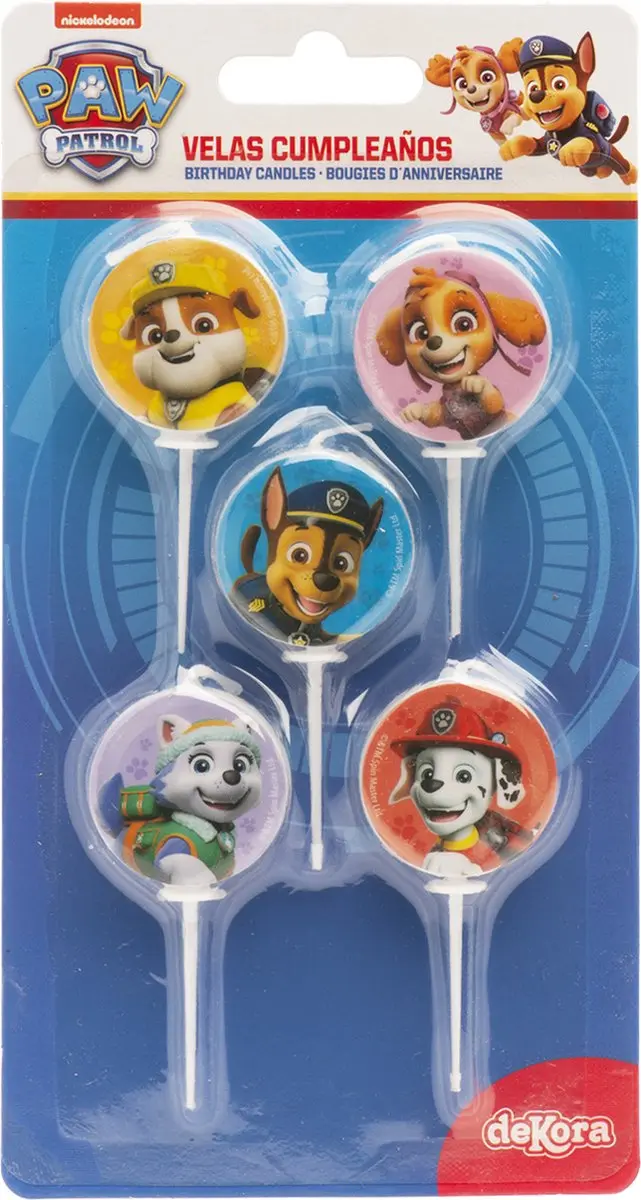 PAW Patrol Kaarsjes