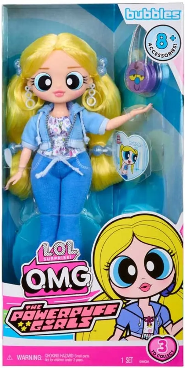 LOL Surprise! Bubbles Powerpuff Girls Modepop - Meerkleurig - afbeelding 6 van 6
