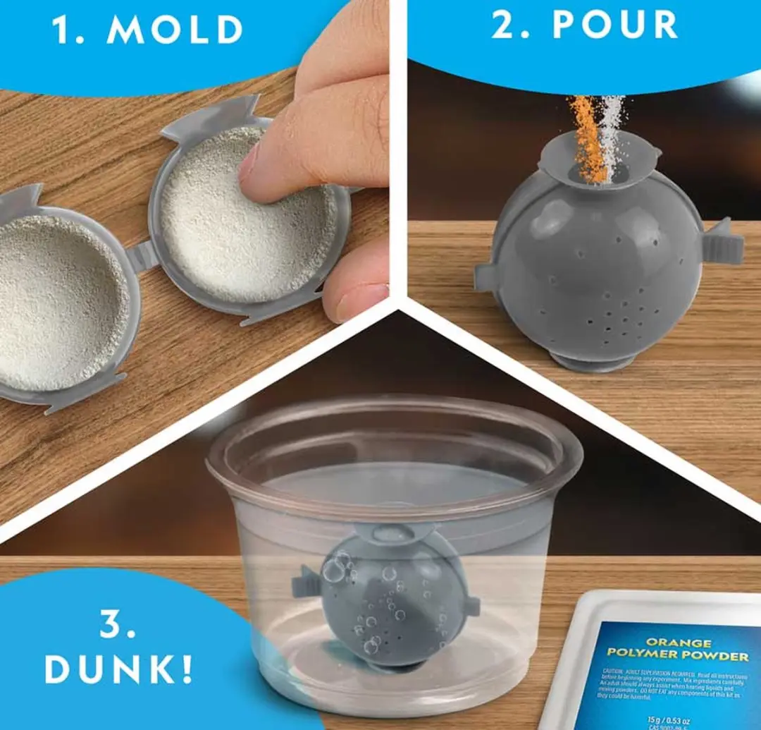 National Geographic Glow In The Dark Meteor Science Kit - 2 Stuks