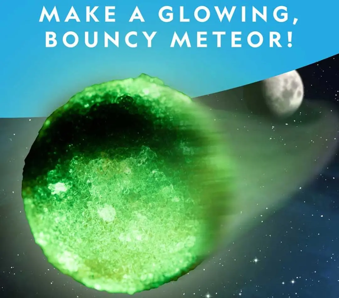 National Geographic Glow In The Dark Meteor Science Kit - 2 Stuks