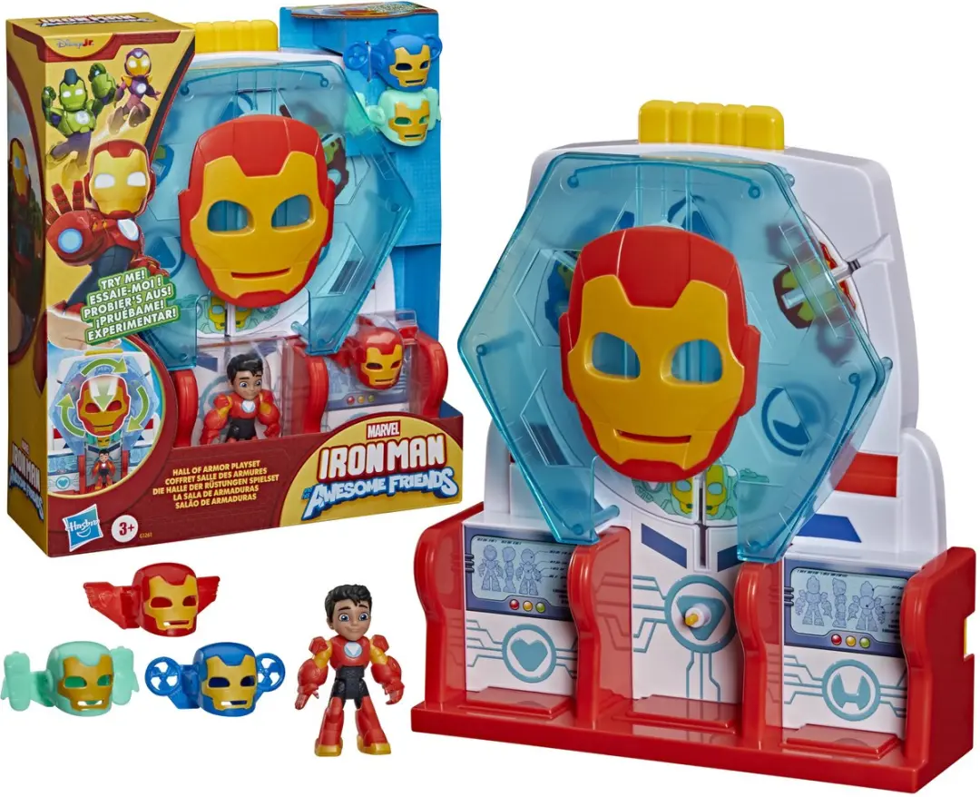Hasbro Marvel Iron Man Hall of Armor Speelset - G1261