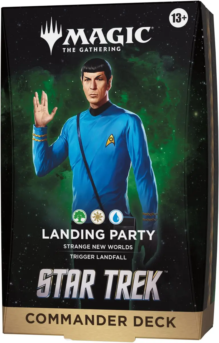 Magic The Gathering Star Trek Commander Deck Landing Party