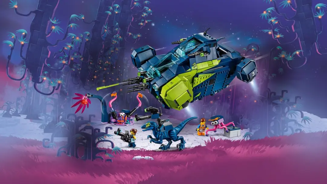 LEGO Movie 2 Rex's Verkenner 70835 - 1187 Stukken - Paars