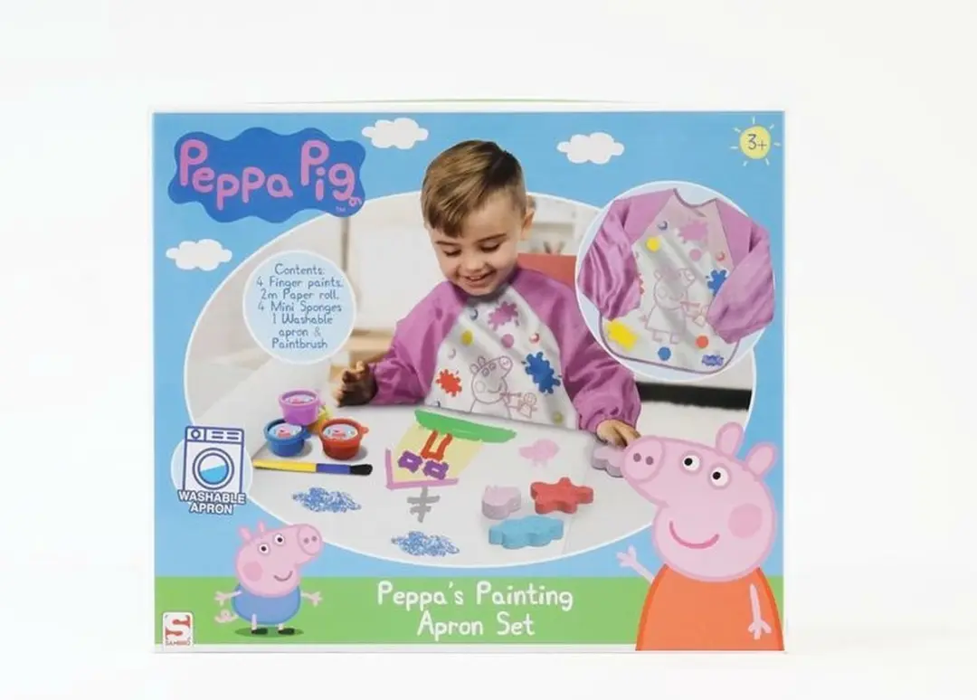 Peppa Pig Schilderset - Vingerverf 200ml - Multi Colour