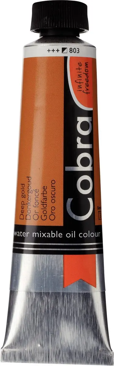 Cobra Artitst Olieverf #803 Donkergoud 40ml