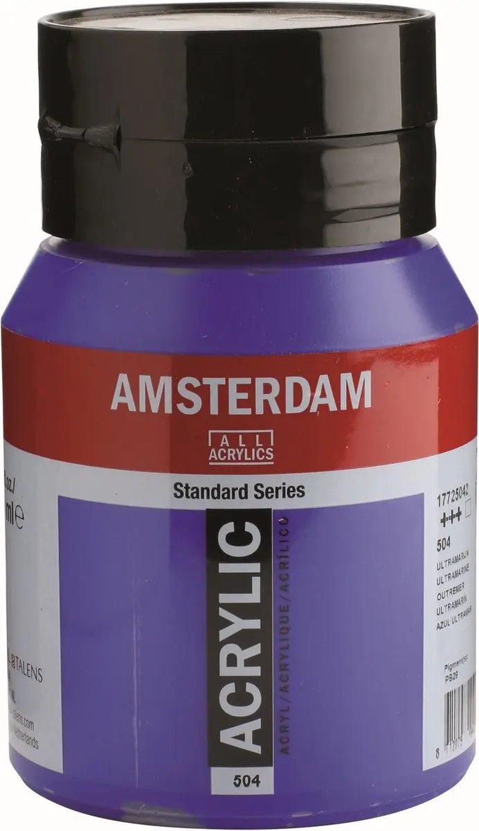 Amsterdam Standard Acrylverf 500ml Ultramarijn