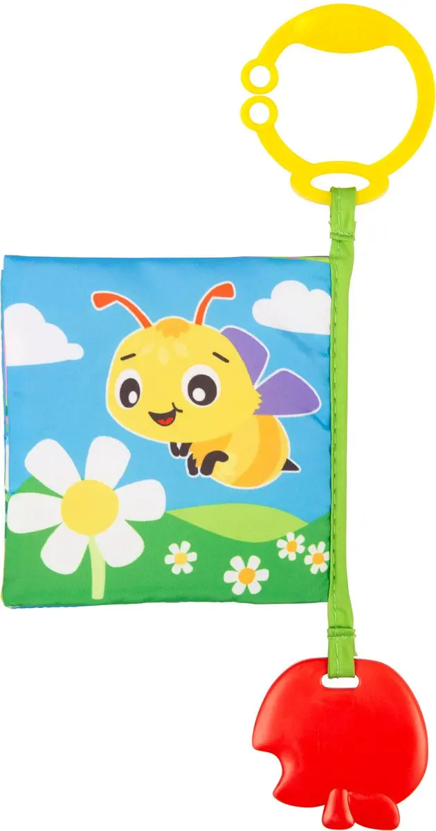 Playgro First Fun Stroller Book - Bijtboekje Multi