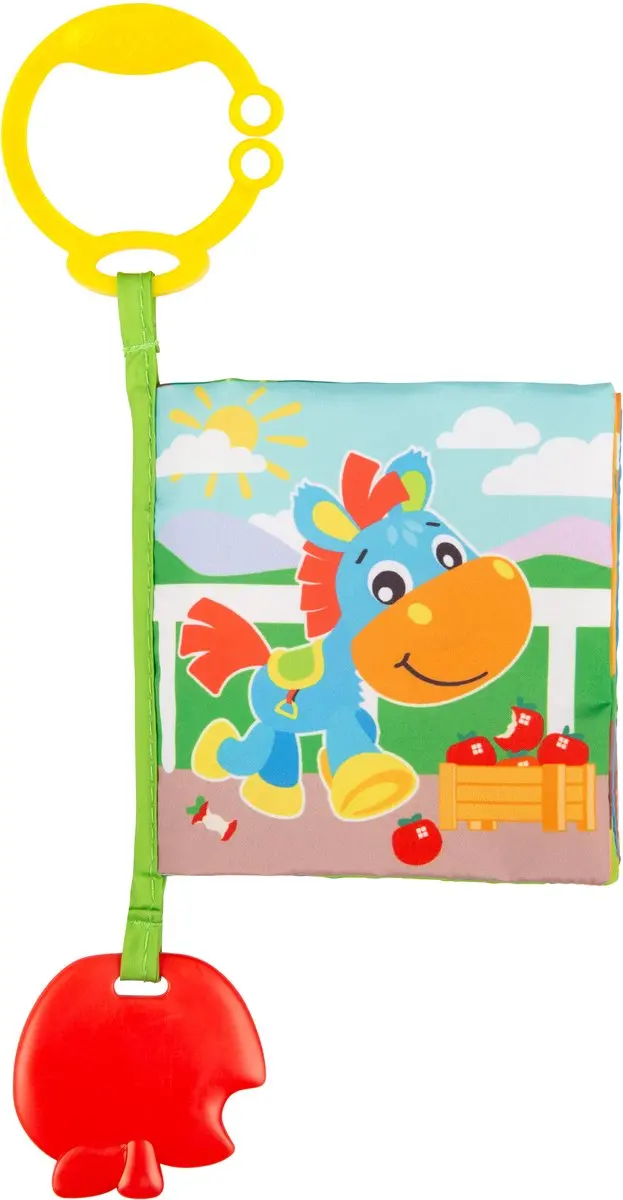 Playgro First Fun Stroller Book - Bijtboekje Multi