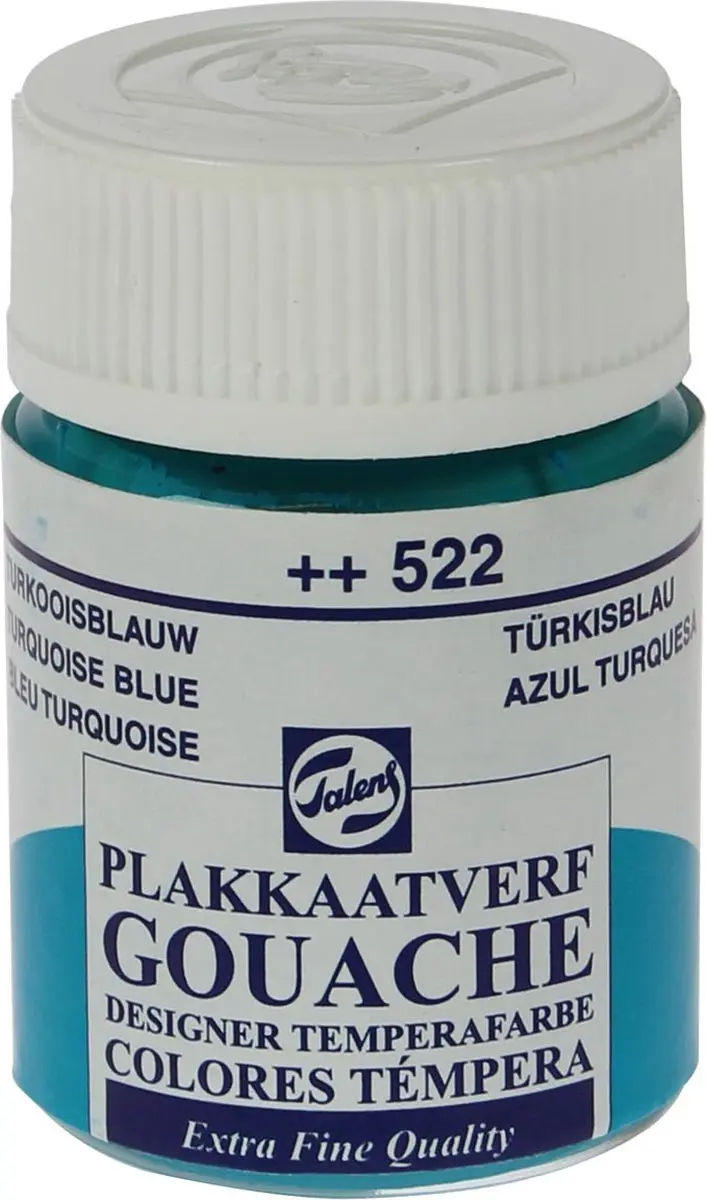 Talens Plakkaatverf Extra Fijn 16ml - Turkoois