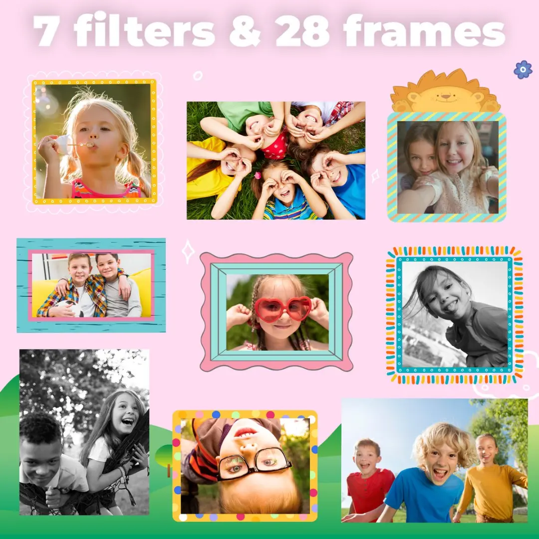 Denver KPC1370NSP Kindercamera Full HD - 48MP - Roze