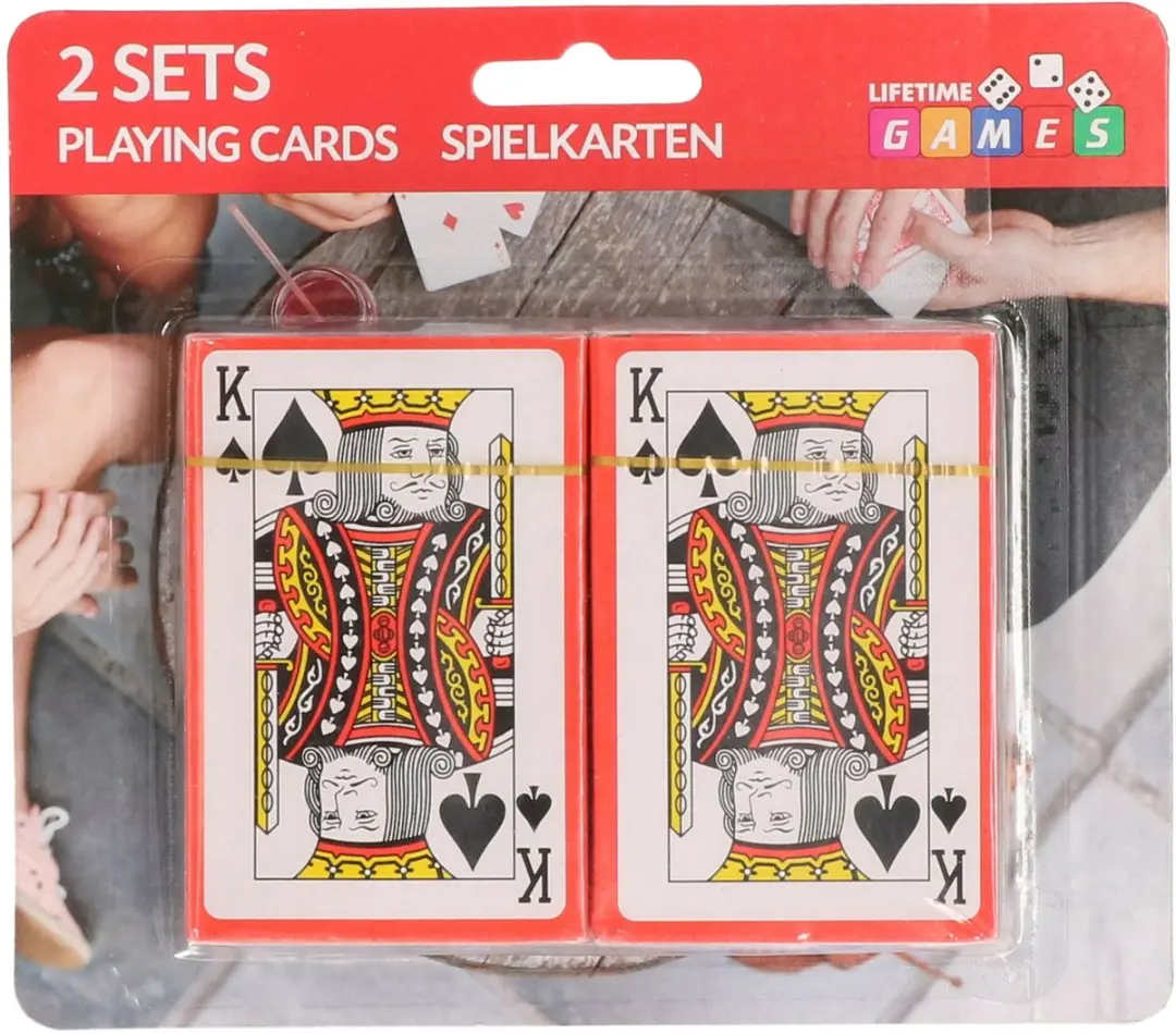 Eddy Toys Casino Speelkaarten - 2x Pakjes