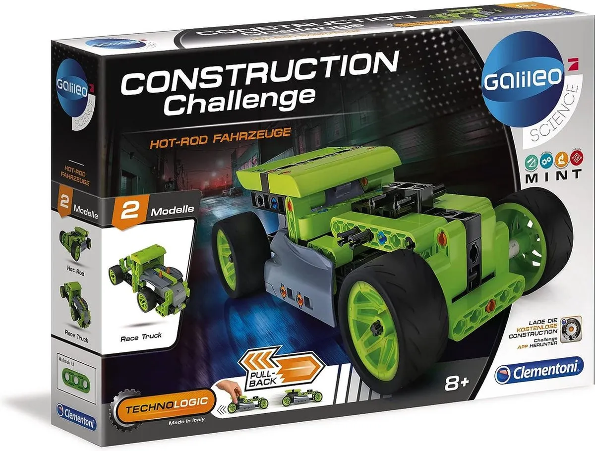 Clementoni Galileo Science Construction Challenge Hot-Rod