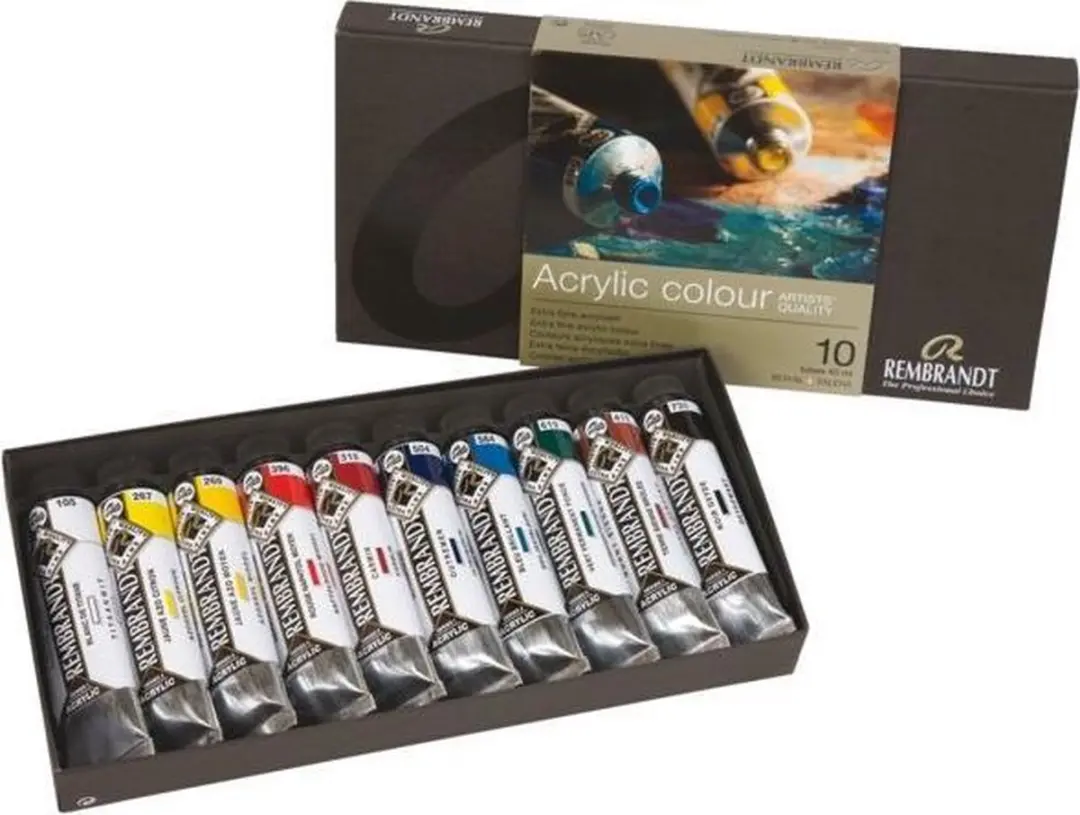 Royal Talens Rembrandt Acrylverf Basisset 10x40ml