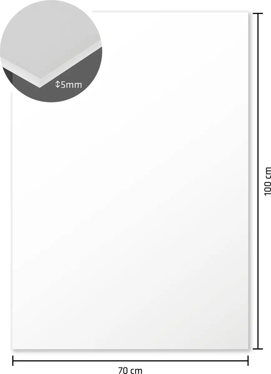 Kangaro Foamboard 70x100cm 5mm