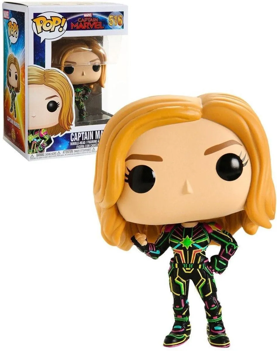 Funko Pop! Captain Marvel Neon Suit FUN43964