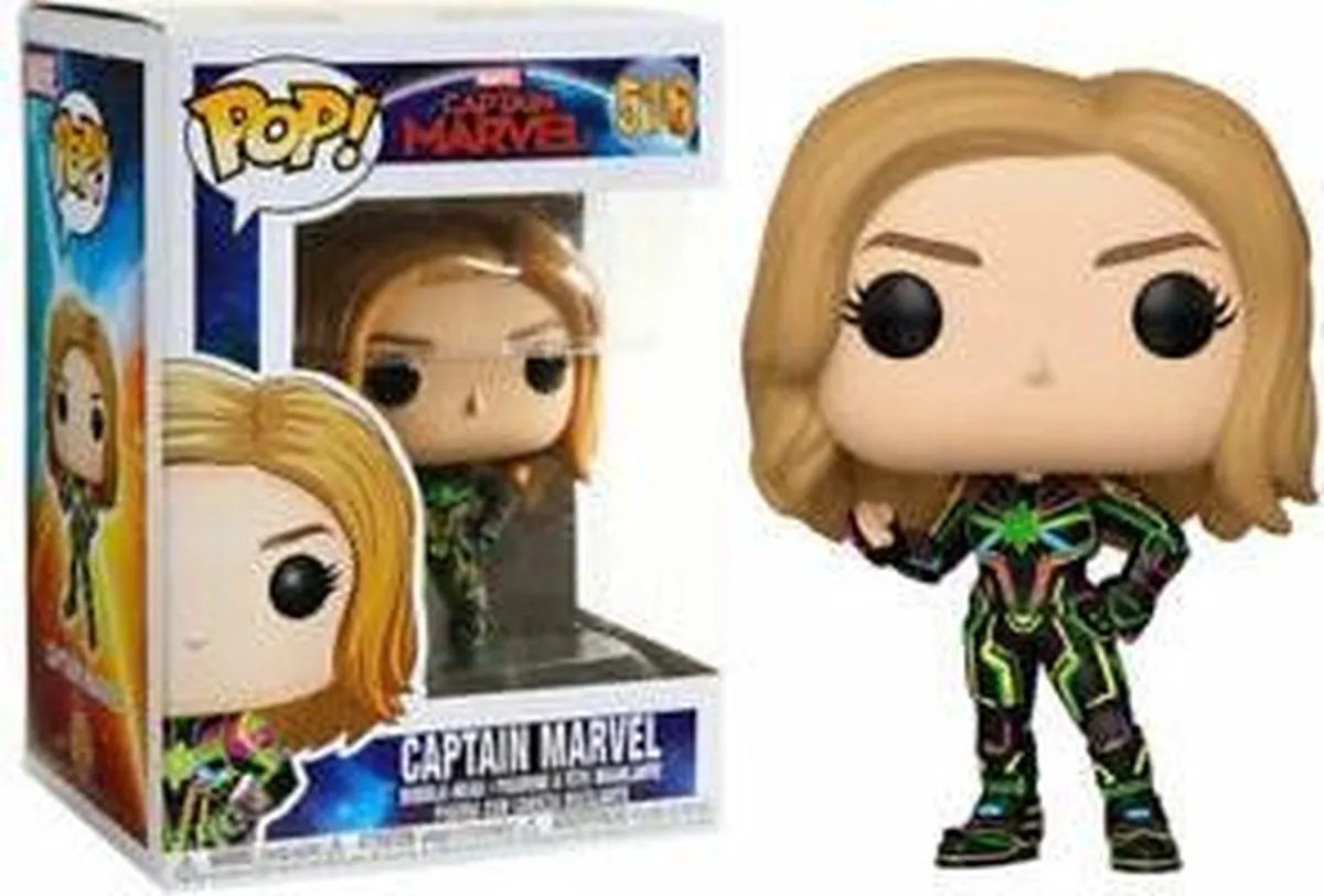 Funko Pop! Captain Marvel Neon Suit FUN43964