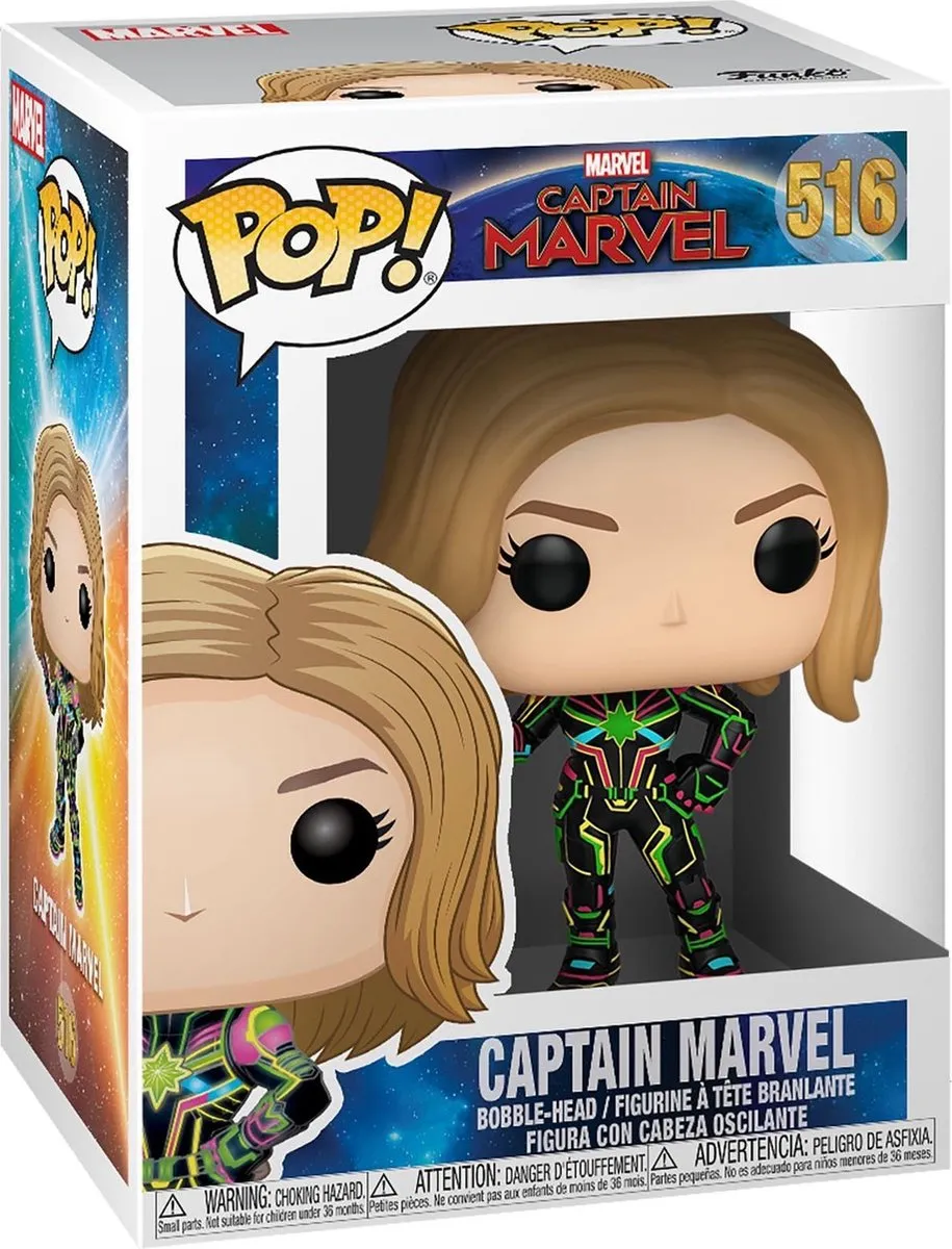 Funko Pop! Captain Marvel Neon Suit FUN43964