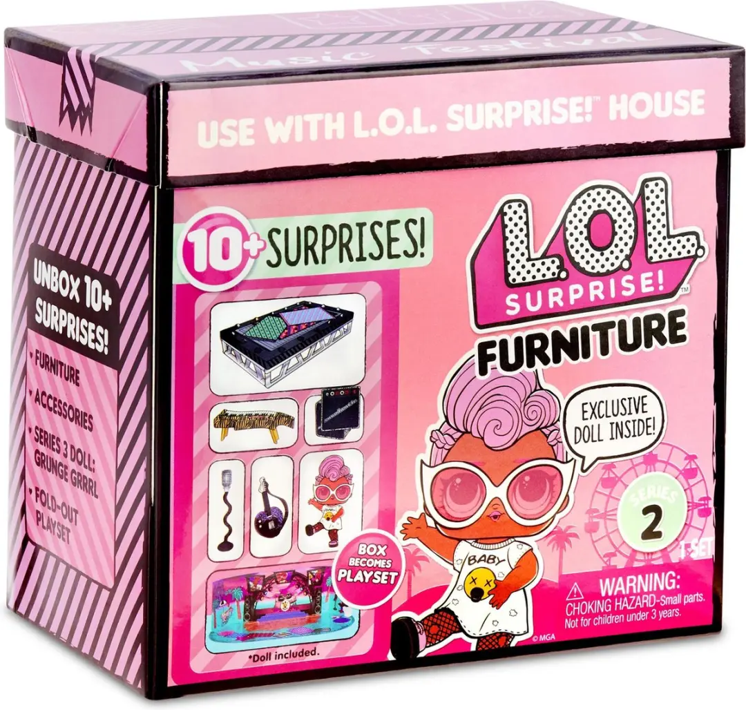 LOL Surprise! Muziekfestival Furniture Grunge Grrrl 564935E7C