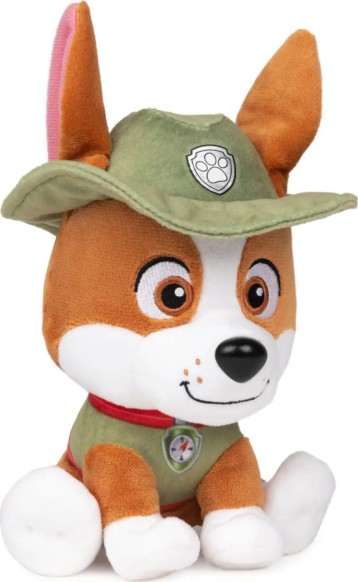 PAW Patrol Tracker-knuffel 15cm - Multicolor - afbeelding 6 van 6