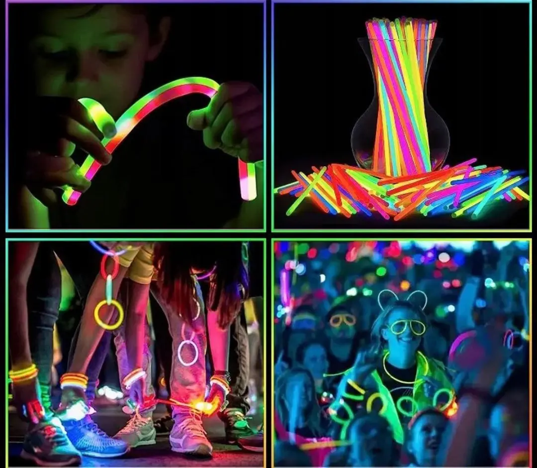 BK Fluorescerende Armband 100 Stuks - Multicolor