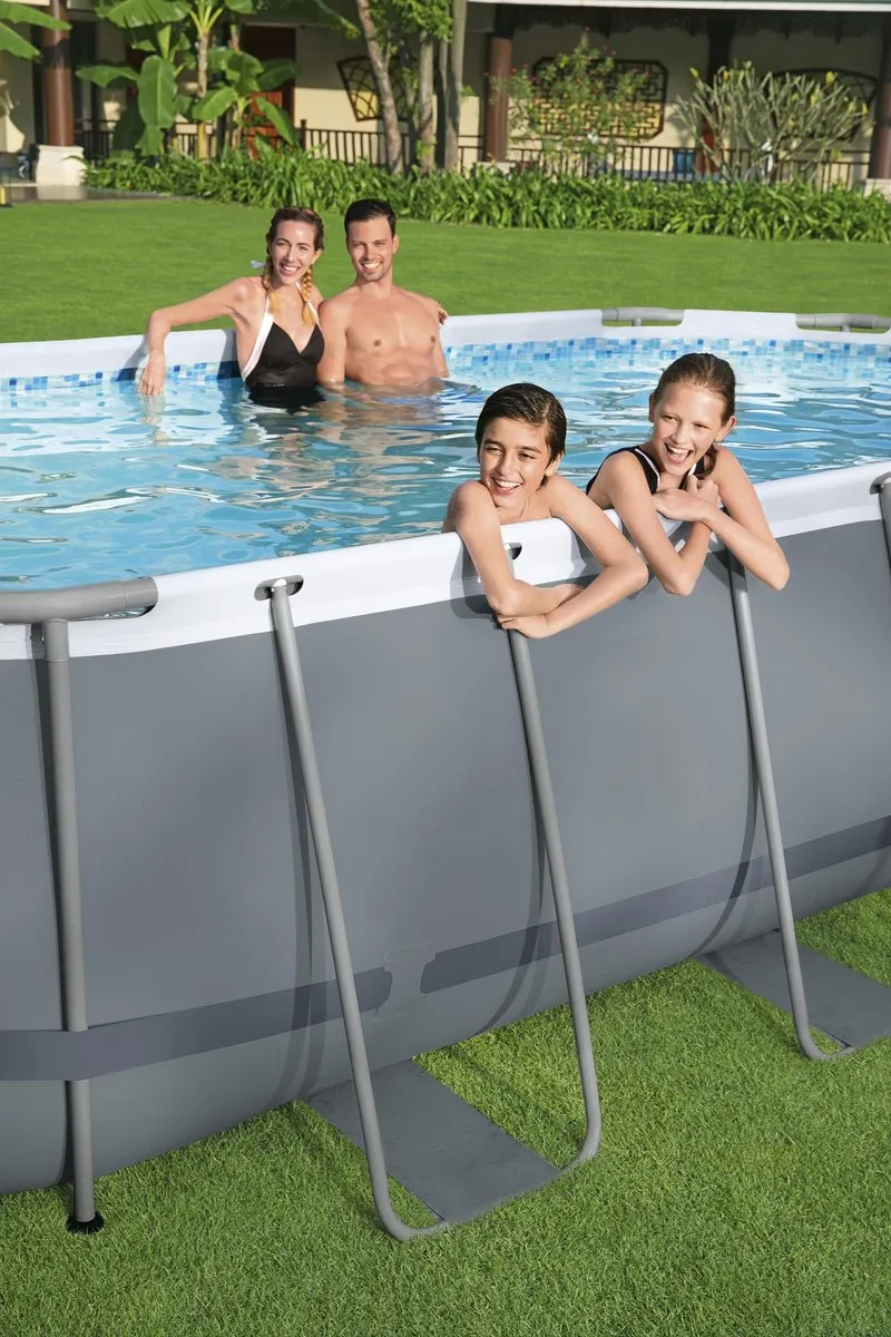 Bestway Steel Pro MAX Zwembadset 427x250x100cm - Grijs
