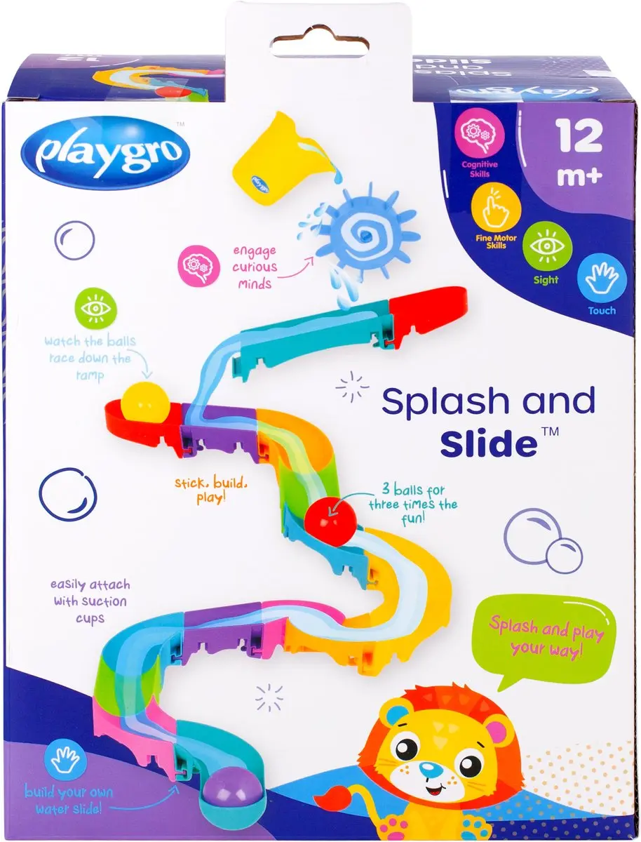 Playgro Splash and Slide Waterval Glijbaan - Multi - afbeelding 6 van 6