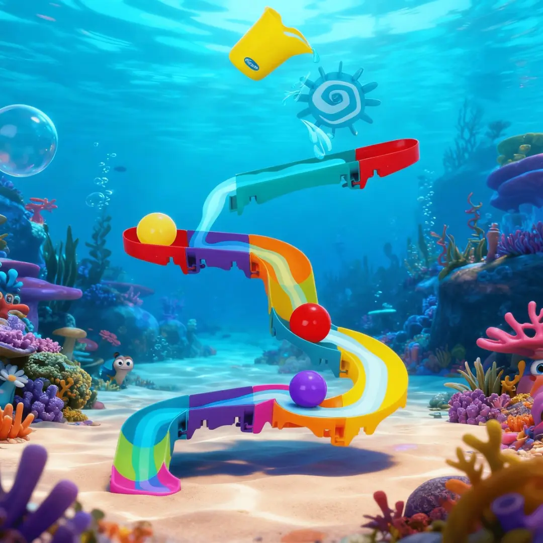 Playgro Splash and Slide Waterval Glijbaan