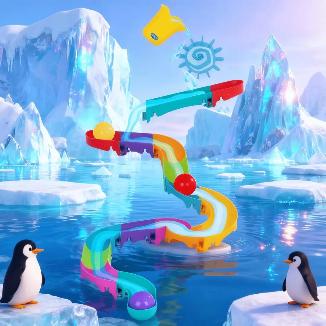Playgro Splash and Slide Waterval Glijbaan - Multi