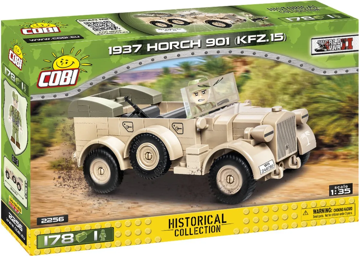 Cobi WWII Horch 901 Modelbouwset 185 Stuks