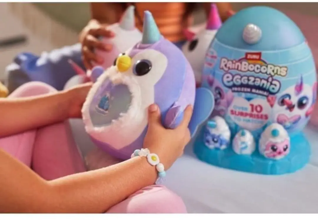 ZURU Rainbocorns Eggzania Verrassingsei - Bleu