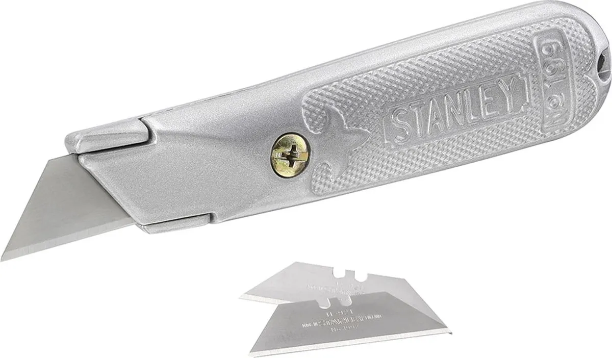 Stanley Vast Mes 199E - 4 Stuks - 3 Reservemesjes