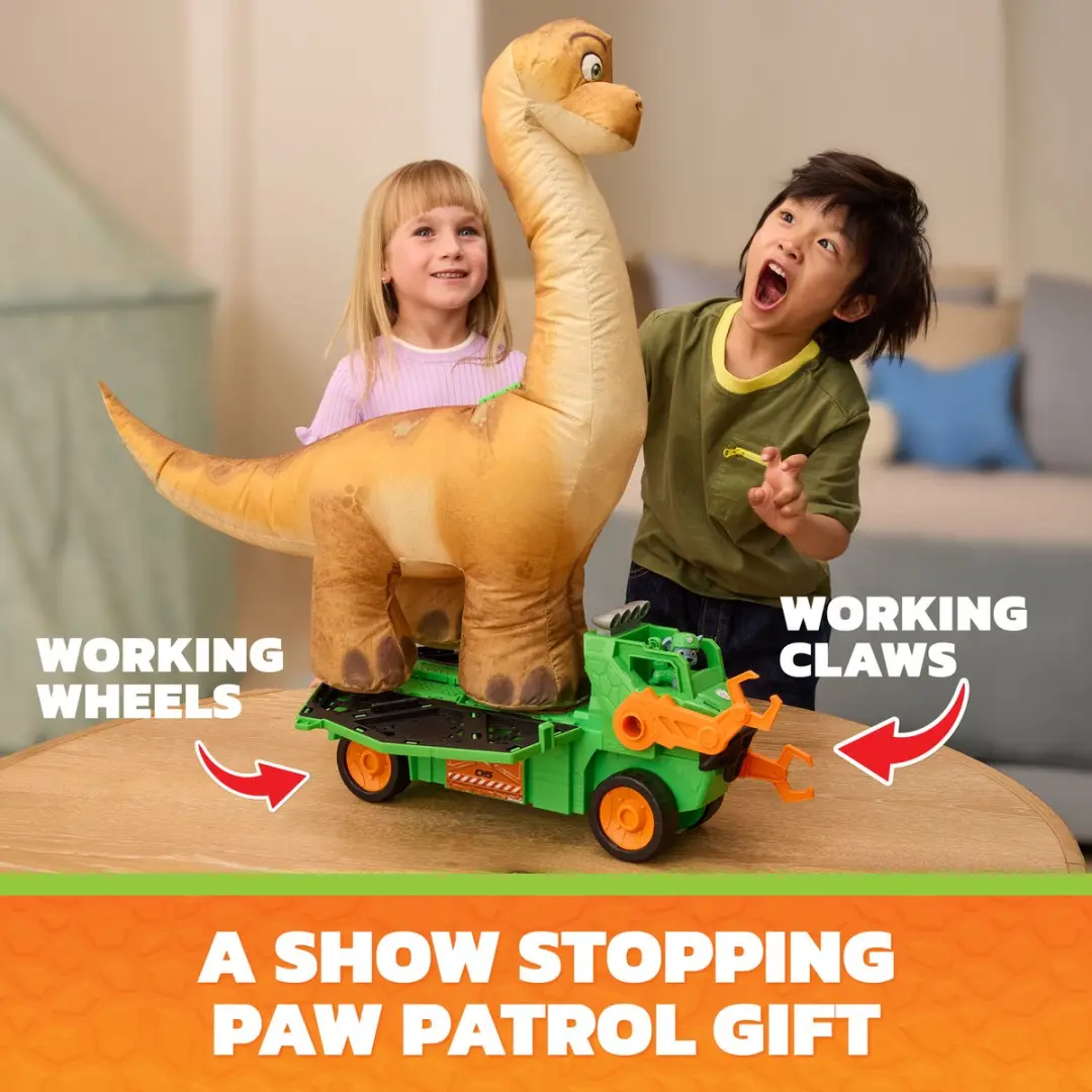 PAW Patrol Megasaurus Dino Speelgoedvoertuig 76cm - Meerkleurig