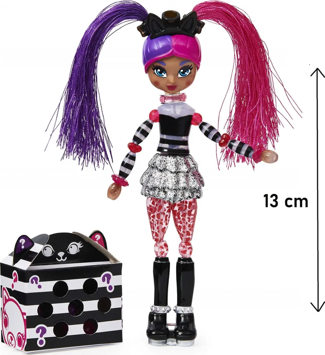 Spin Master Twisty Girlz Kitty Katt - 3-delig Paars