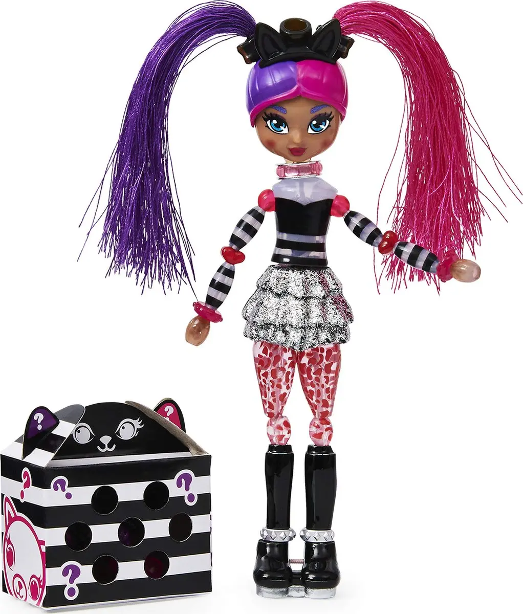 Spin Master Twisty Girlz Kitty Katt - 3-delig Paars