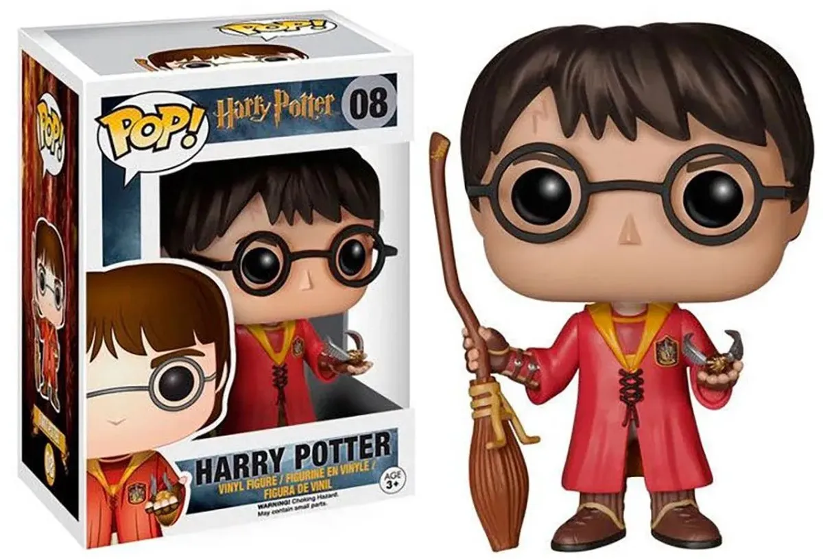 Funko Pop! Harry Potter Quidditch Harry #08 - Verzamelfiguur - Multi