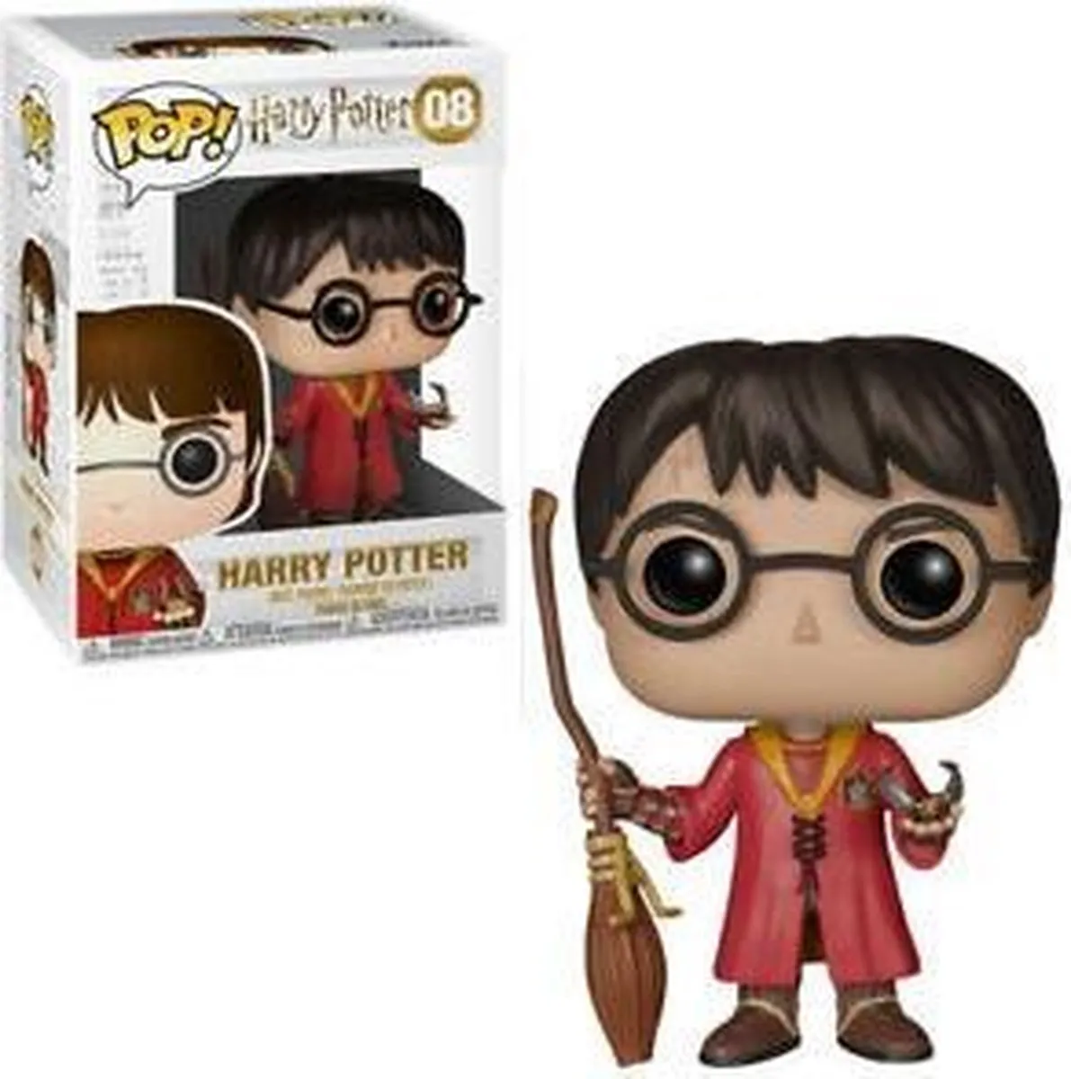 Funko Pop! Harry Potter Quidditch Harry #08 - Verzamelfiguur - Multi
