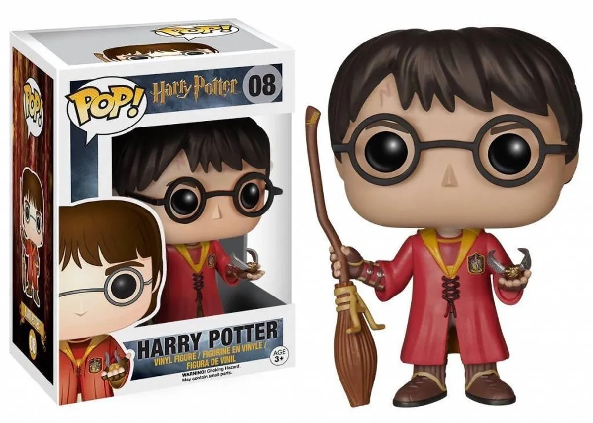 Funko Pop! Harry Potter Quidditch Harry #08 - Verzamelfiguur - Multi