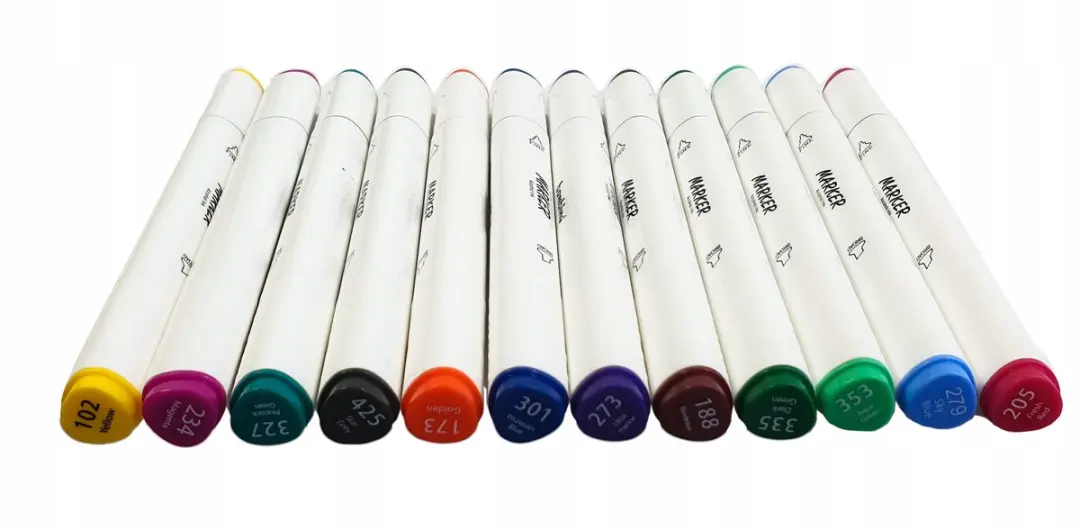 Bambino Artistieke Markers 12 Stuks - Multicolor